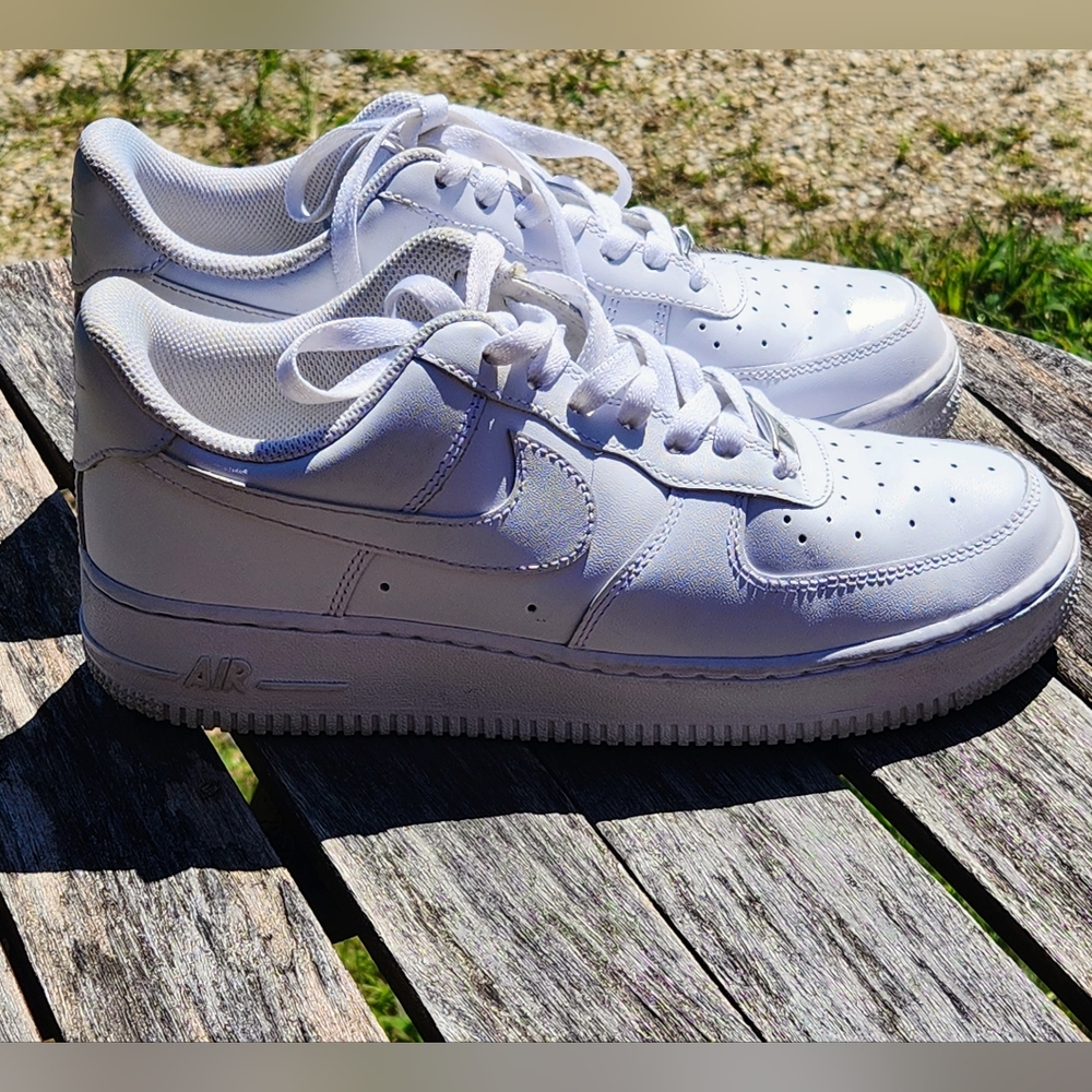 Nike Air Force 1 07 Low All White AF1 8.5